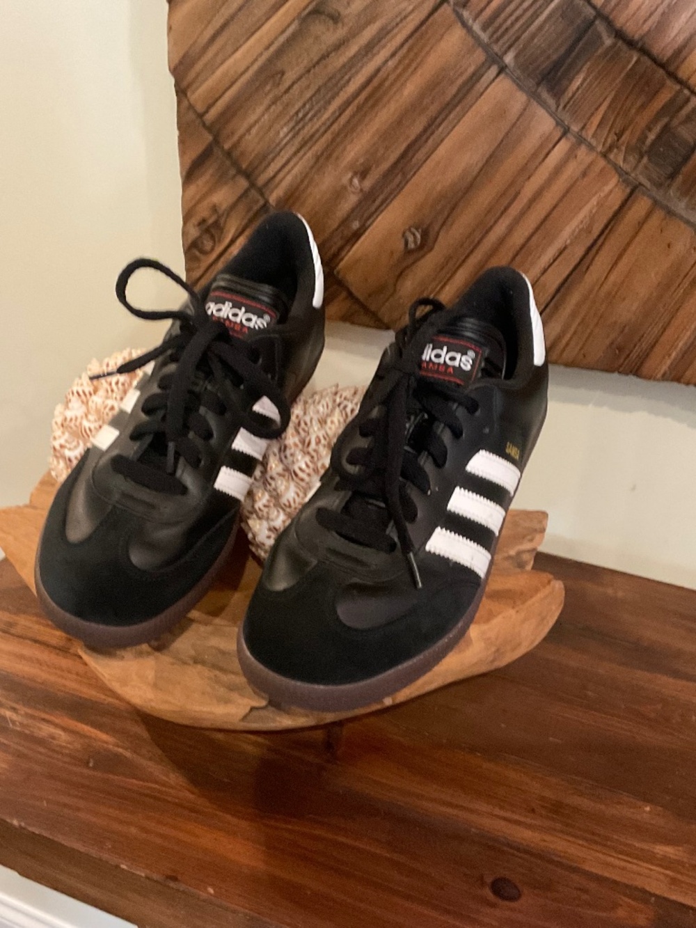 Adidas  Samba  Women’s   Indoor Soccer Sneakers, Color Black, Size 5.5